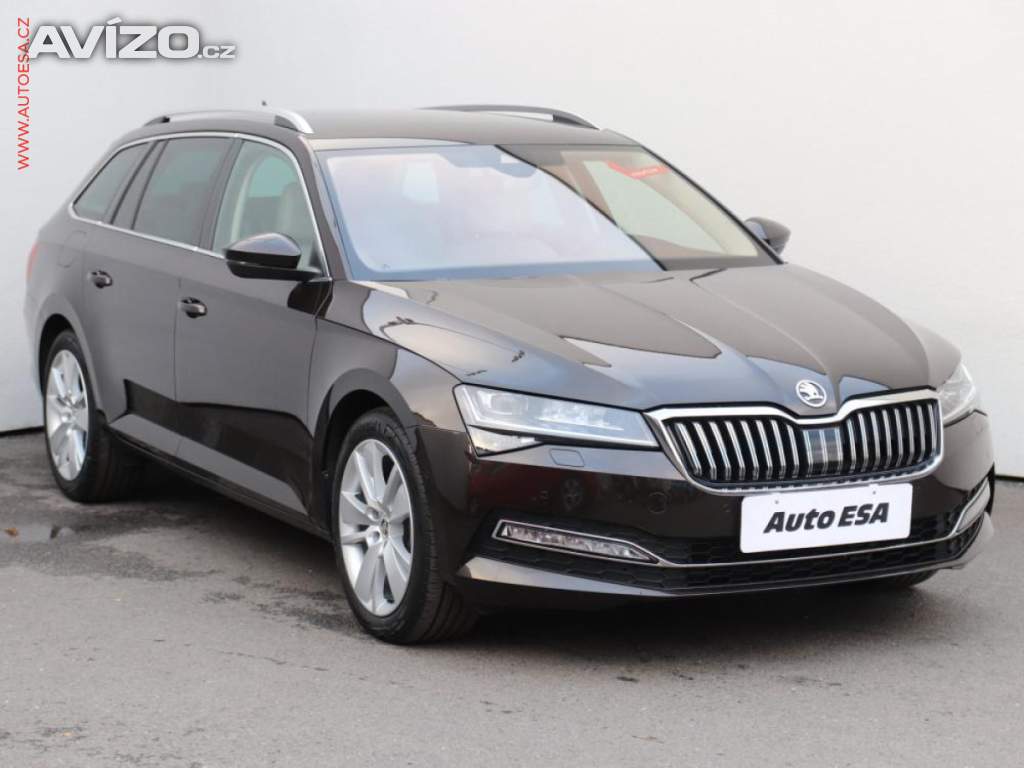 Škoda Superb 1.6 TDi, Style, DSG, kůže