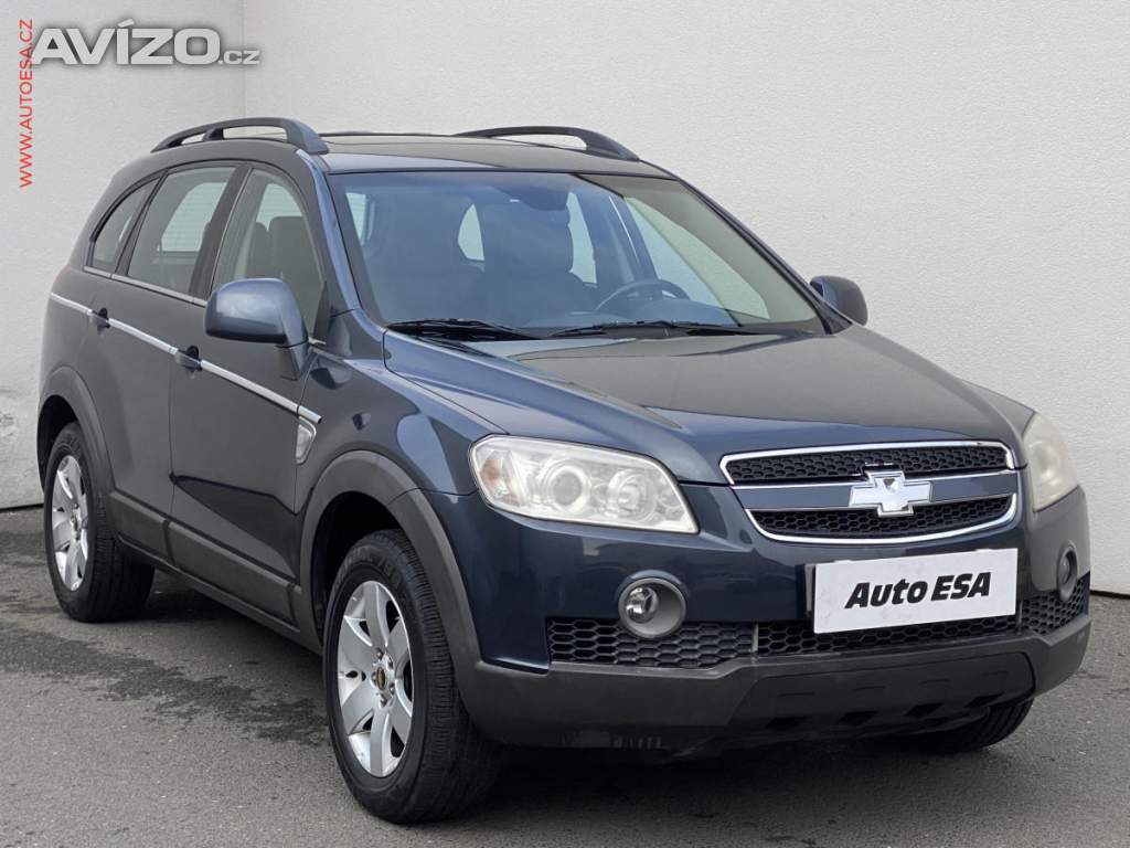 Chevrolet Captiva 2.0 VCDi 4x4 7míst, LT, šíbr