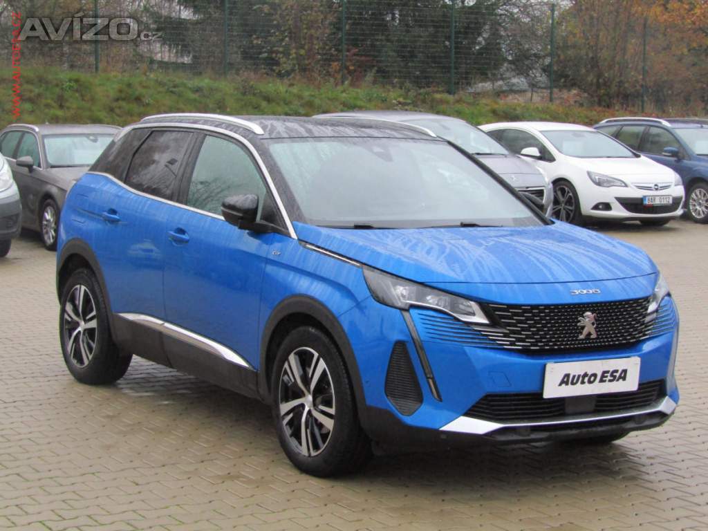 Peugeot 3008 1.2PT, 1.maj,ČR, AT, LED