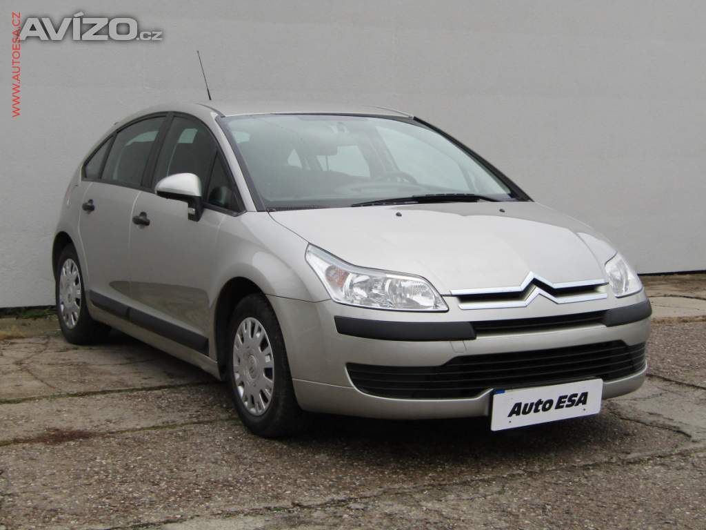 Citroën C4 1.4i, 1.maj,ČR, +sada kol,