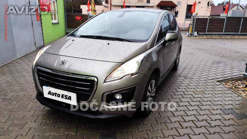 Peugeot 3008 1.6 HDi, ČR, +servis. kniha