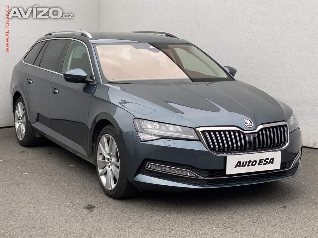 Škoda Superb 2.0 TDi, ČR, Style, DSG, LED