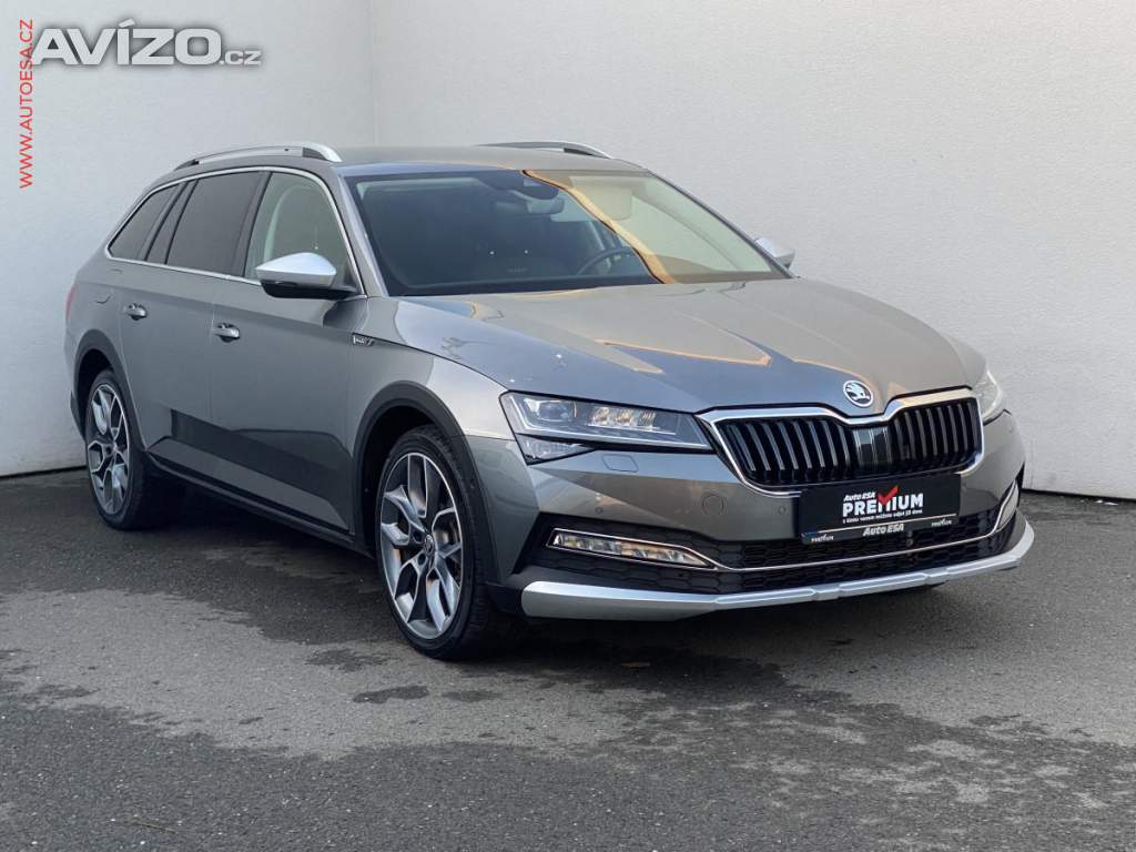 Škoda Superb 2.0TDi 4x4, 1.maj,ČR, Scout