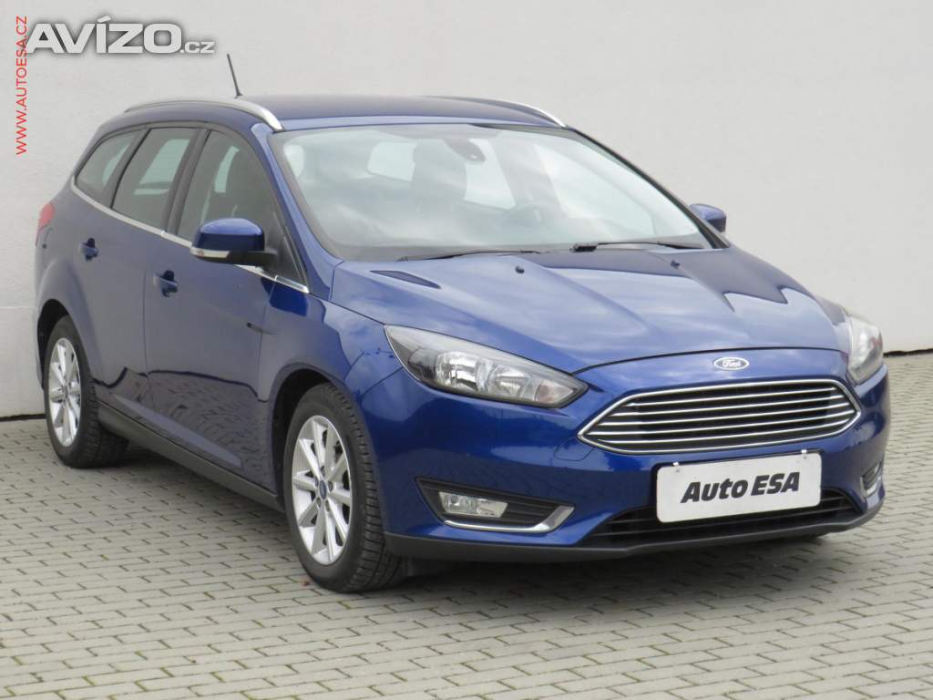 Ford Focus 1.5TDCi, ČR, AC, tempo, park