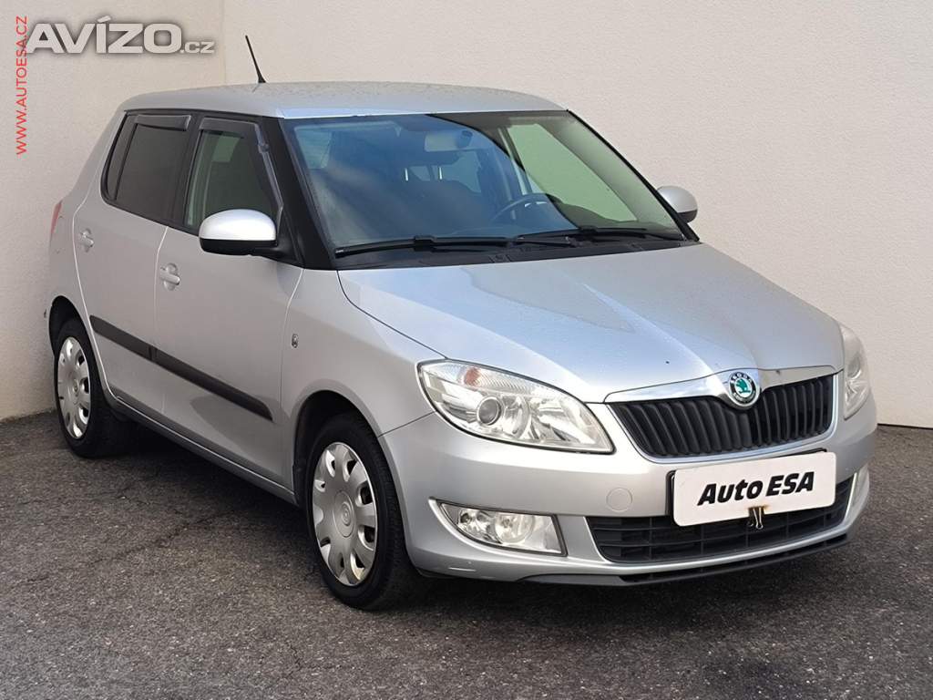 Škoda Fabia 1.6TDi, ČR, AC, park.čidla