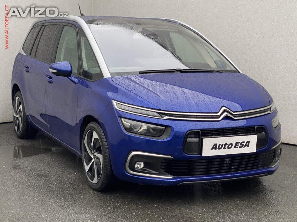 Citroën Grand C4 SpaceTourer 2.0HDi, 1.maj,ČR, AT, park