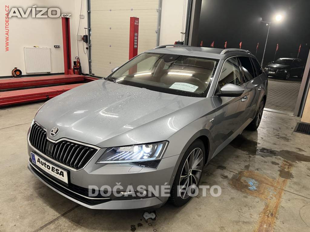 Škoda Superb 2.0 TDI, ČR, AT, park.senzor