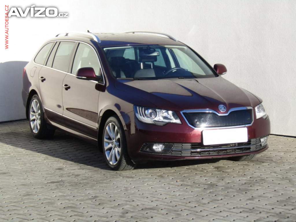 Škoda Superb 2.0 TDi, ČR, AT, park.senzor