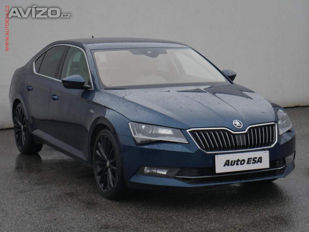 Škoda Superb 2.0TDi 4x4, ČR, L&K, DSG