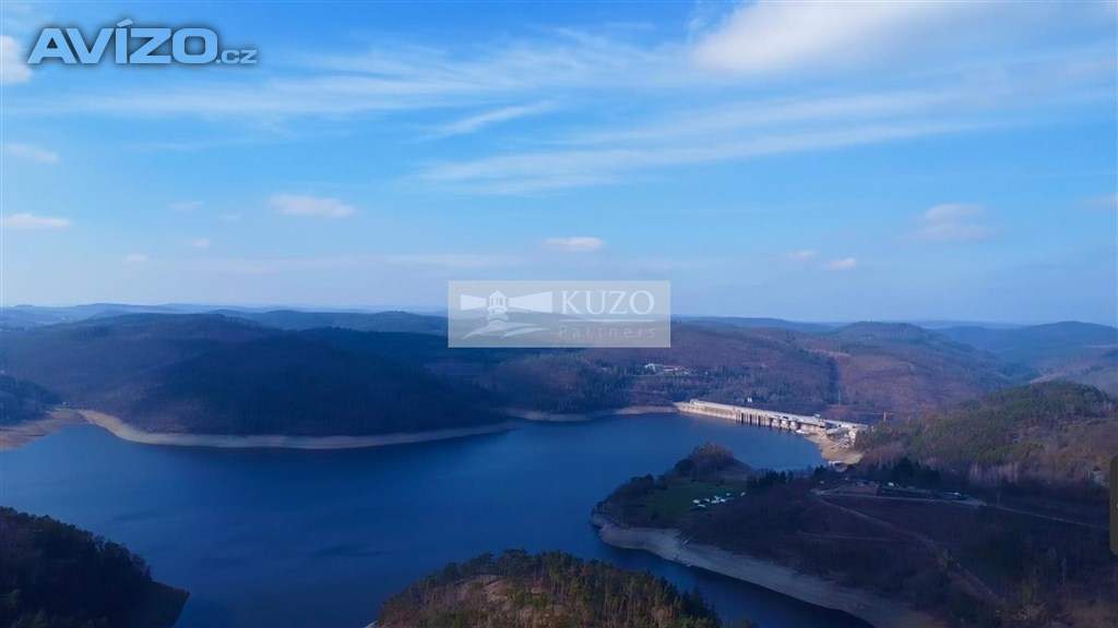Prodej stavební parcely u Orlické přehrady - Hřebenská zátoka