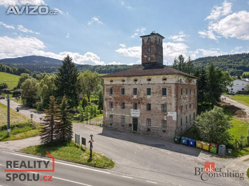 Prodej historické objekty, 1 370 m2 - Sobotín - Rudoltice