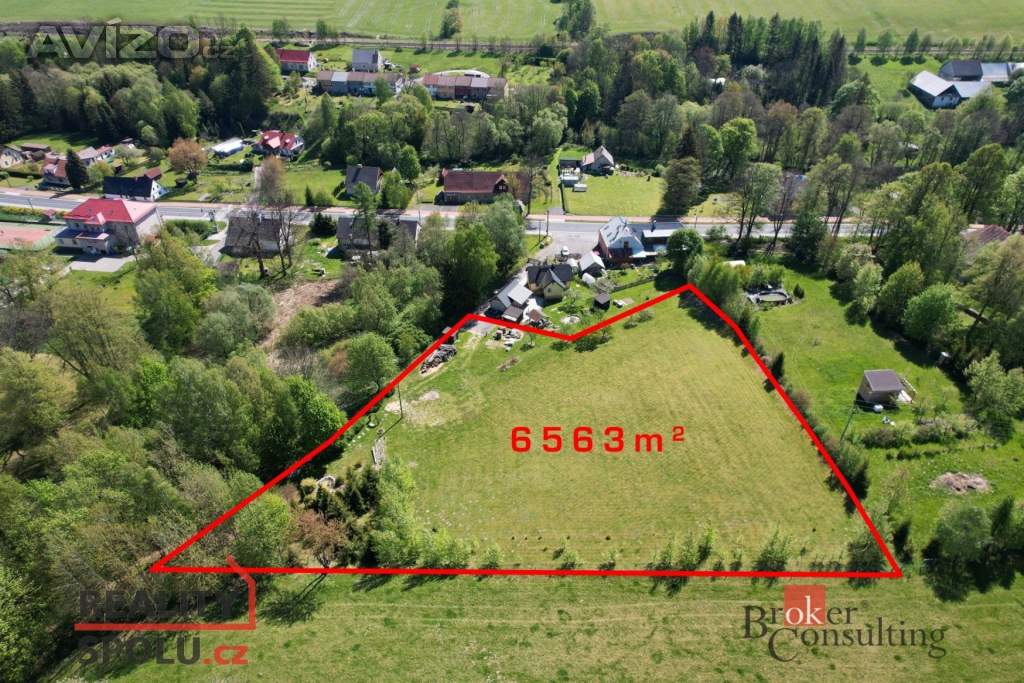 Prodej pozemky pro bydlení, 6 563 m2 - Lomnice