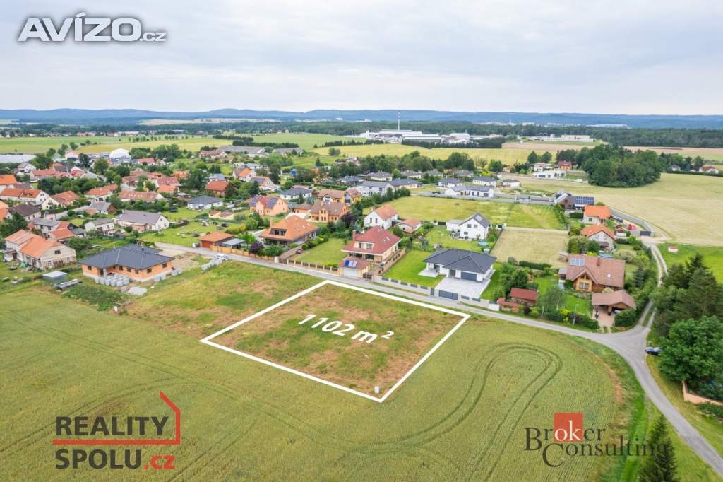 Prodej pozemky pro bydlení, 1 102 m2 -