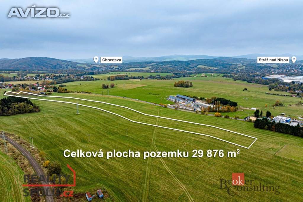 Prodej ostatní pozemky, 24 668 m2 - Liberec XXII-Horní Suchá