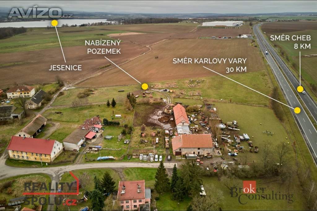 Prodej pozemky pro komerční výstavbu, 14 067 m2 -