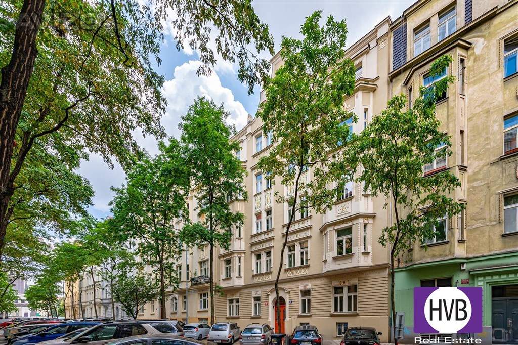 Prodej bytu 2+kk, 53m2, ul. Mánesova, Praha 2 - Vinohrady