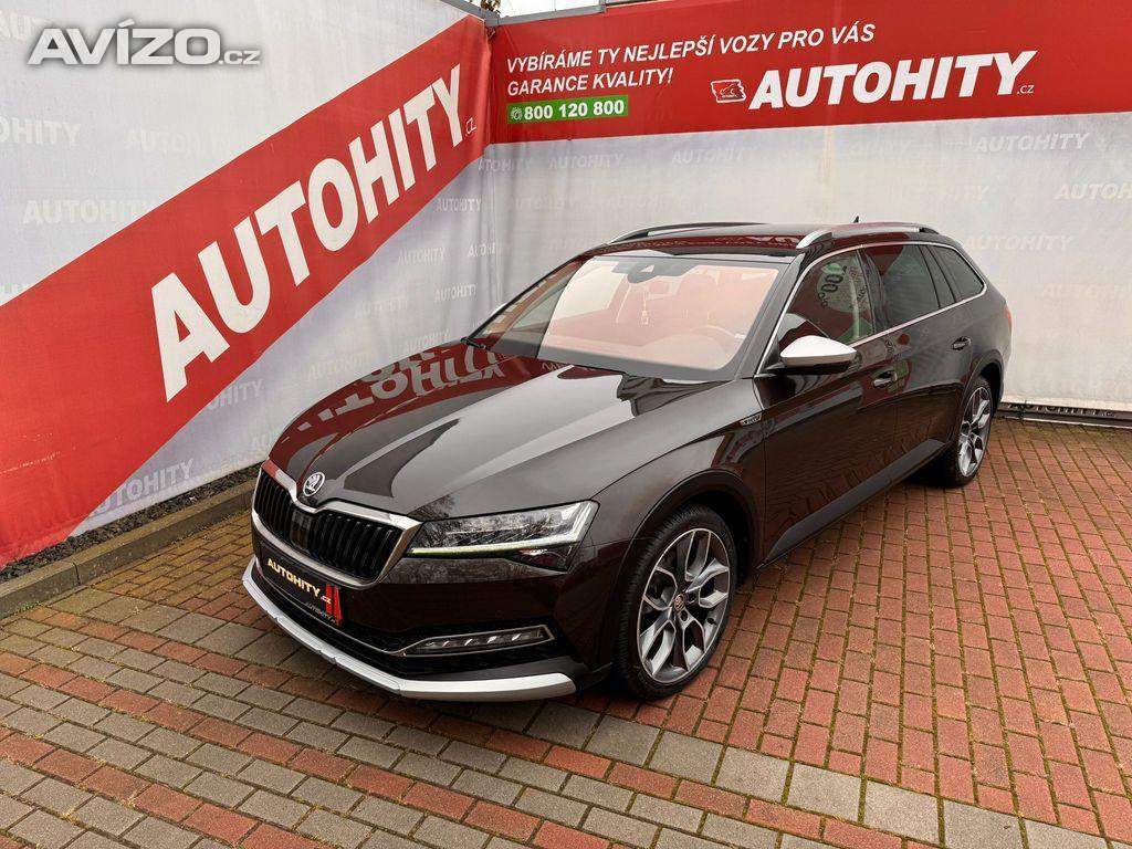 Škoda Superb 2.0 TDi Scout 4x4 DSG, ČR, 1.M