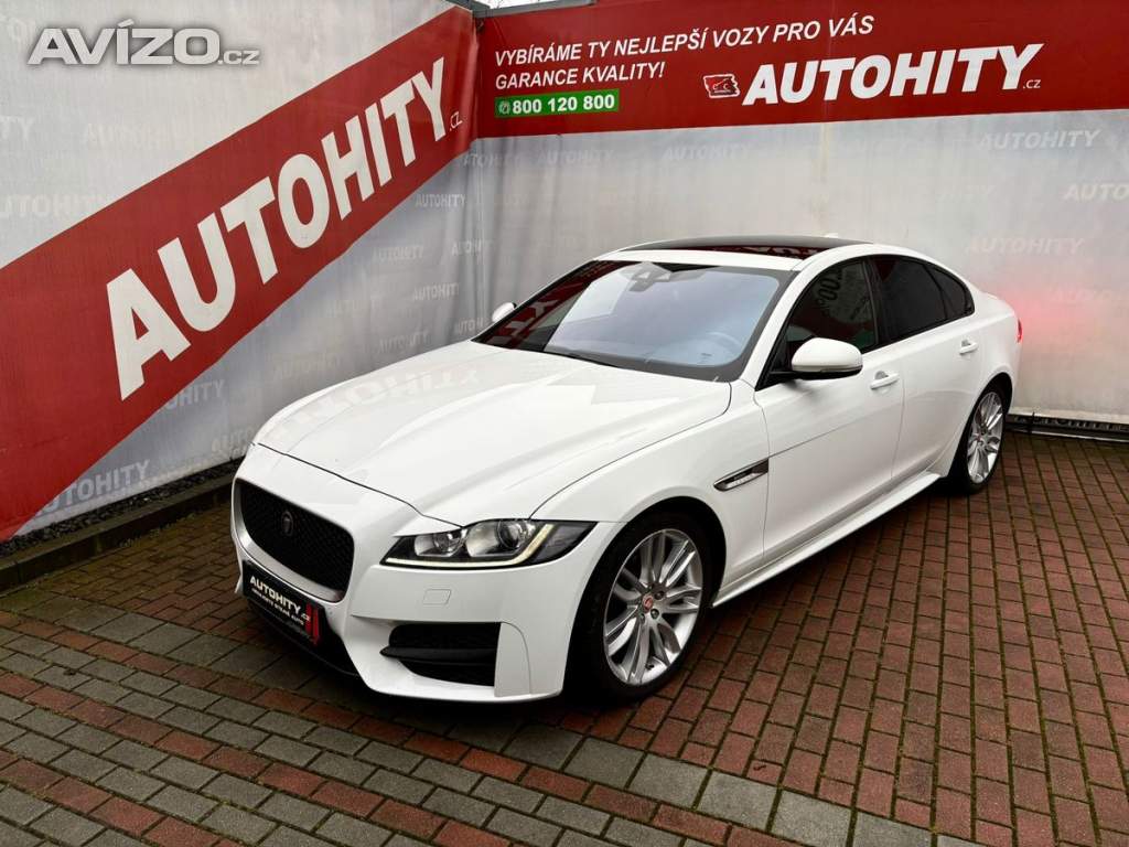 Jaguar XF 20d R-Sport Aut., ČR, TOP