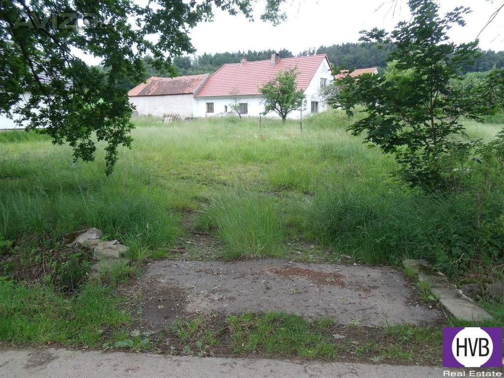 Prodej stavebního pozemku 1.004 m2, Nová Ves u Brloha okr. Český Krumlov