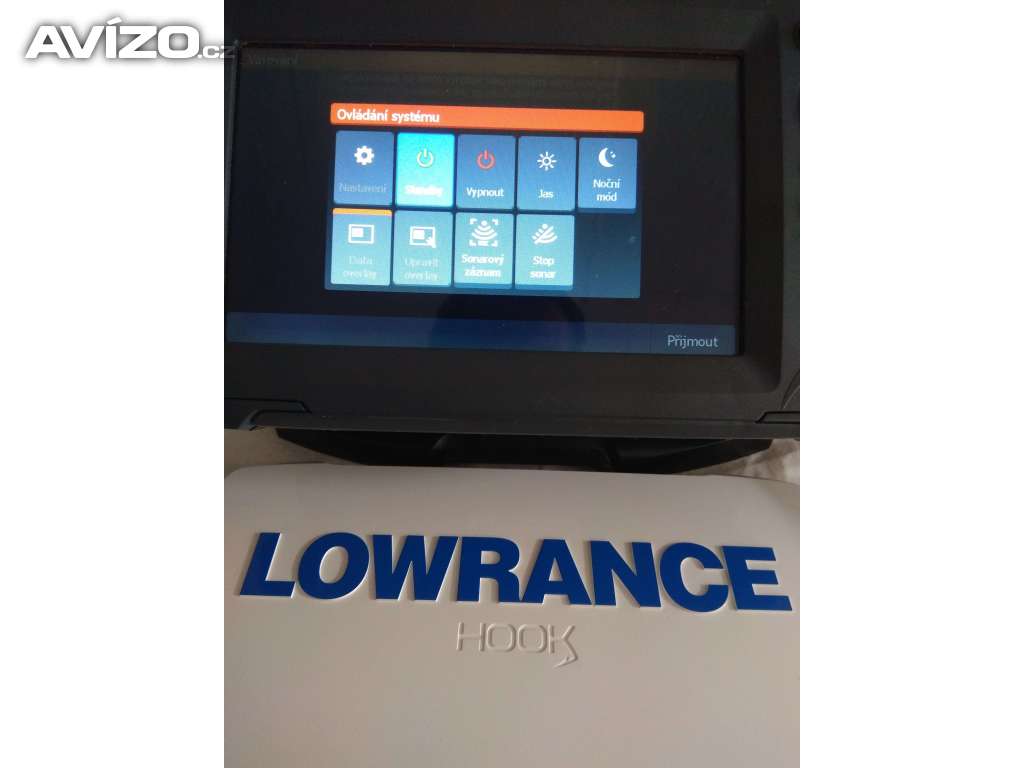 ECHOLOT LOWRANCE HOOK 7