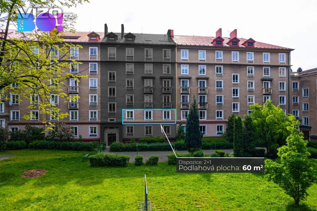 Pronájem bytu 2+1, ul. Urxova, Ostrava - Poruba