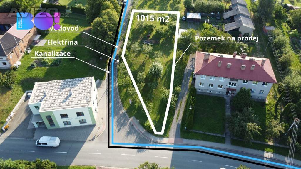 Prodej stavebního pozemku 1 015 m², Milenov