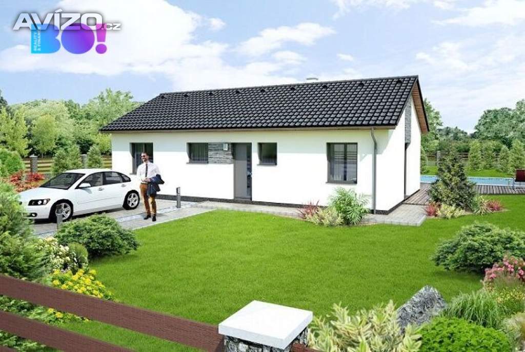 Prodej stavebního pozemku s realizací rodinného domu 4+kk, 108 m2, pozemek 2000 m², Týn nad Bečvou