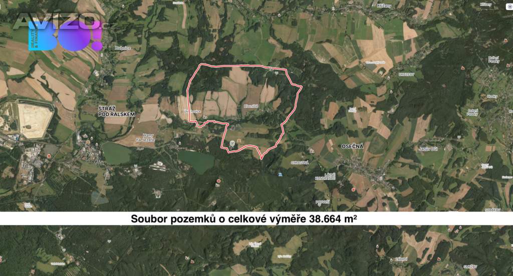 Prodej pole, 38664 m², Břevniště pod Ralskem