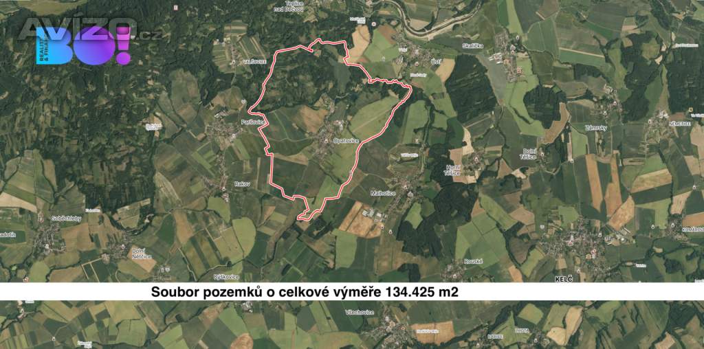 Prodej pole, 134425 m², Opatovice u Hranic