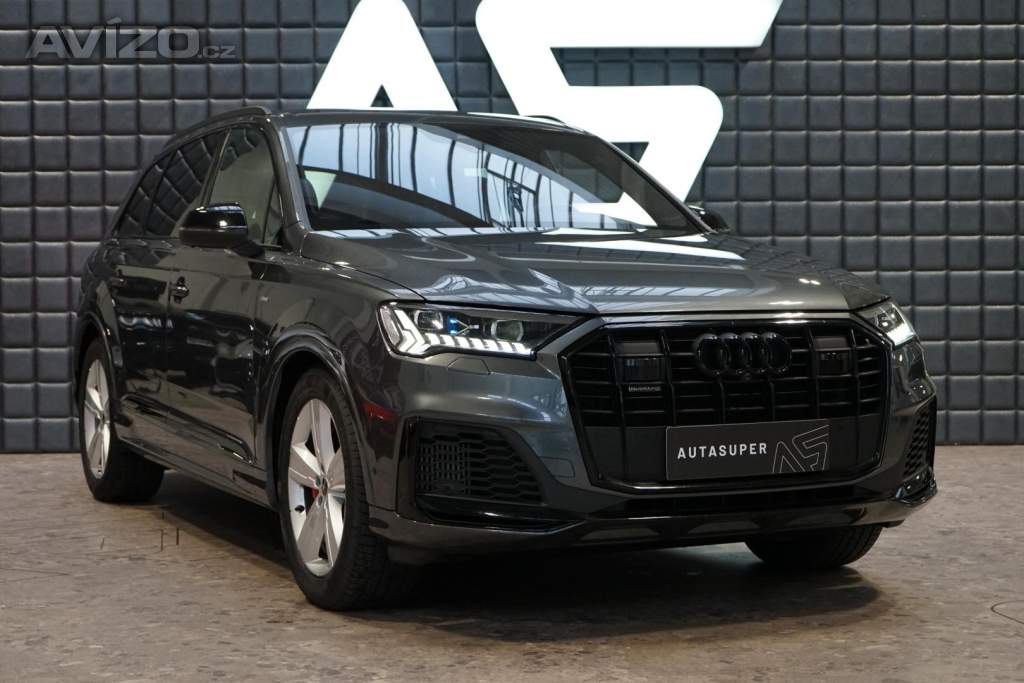 Audi Q7 55 TFSI S-Line B&O Tažné Masáž