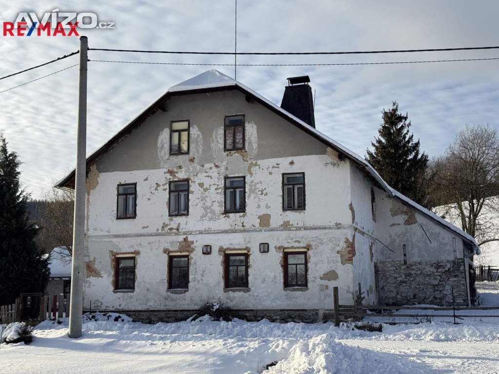 Prodej rodinného domu před rekonstrukcí, Velké Losiny