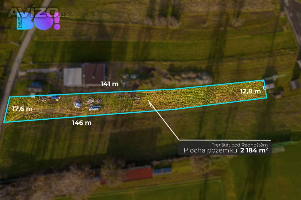 Prodej stavebního pozemku, 2 184 m², Frenštát pod Radhoštěm