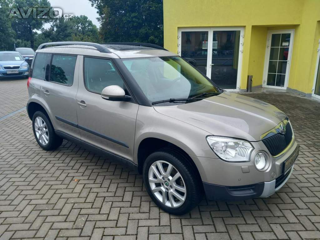 Škoda Yeti 2,0TDi 4x4 XENONY NAVIGACE