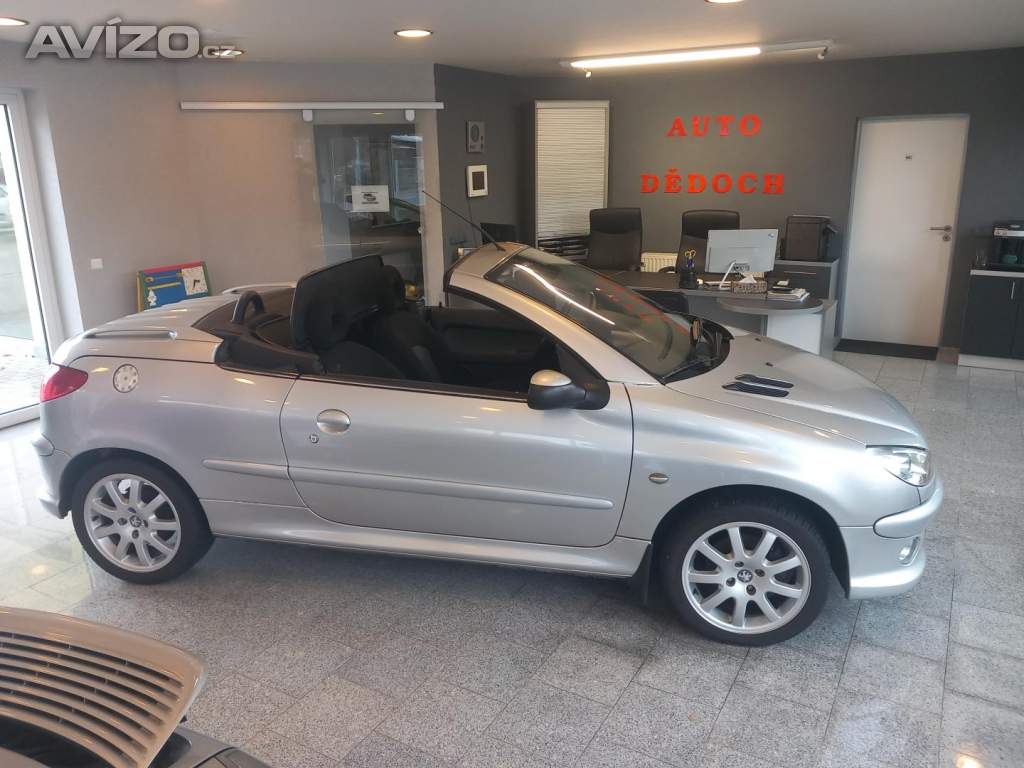 Peugeot 206 CC 1,6i CABRIO SERVISKA KLIMA