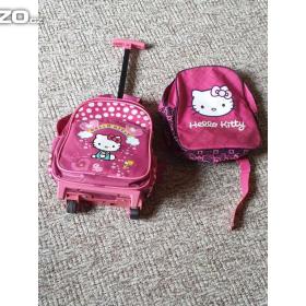 2 batohy Hello Kitty s kolečky a bez / 15640368