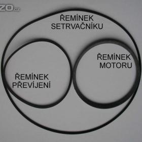 Fotka k inzerátu Sada řemínků pro kotoučové magnetofony řady B70 / 15807177