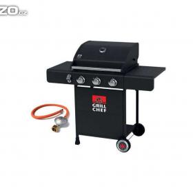 Fotka k inzerátu Plynový gril Grill Master 3 hořáky -  nový, nepoužitý, záruka / 16941573