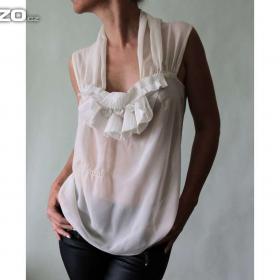 Top z pravého hedvábí 100% silk Roccobarocco vel. S- M / 17296166