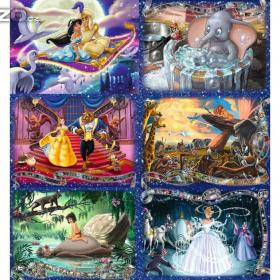 Puzzle Ravensburger Disney kolekce 1000 dílků -  6 druhů , nové / 17462310