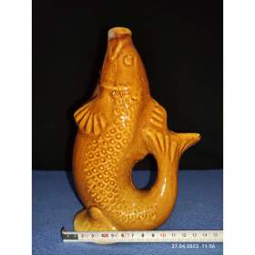 Fotka k inzerátu Dekorace -  Keramický džbánek ryba + menší kalíšky / 18328000