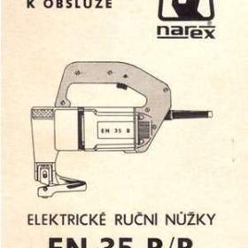 Fotka k inzerátu Elektrické ruční nůžky na plech / 18519103