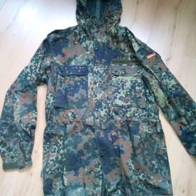 Fotka k inzerátu Bundeswehr bunda s kapucí , Flecktarn, original / 18666895