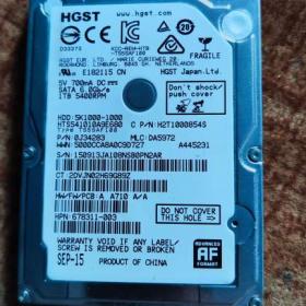 Fotka k inzerátu HDD 1 TB HGST / 18904826