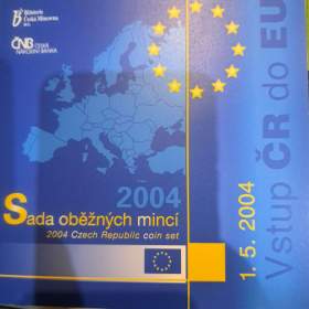 Sada oběžných mincí 2004 vstup ČR fo EU / 19041681