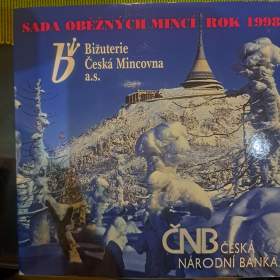 Sada oběžných mincí 1998 -  Jizerské hory -  Ještěd / 19041690