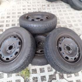 FABIA LETNÍ KOLA 165/70/14 , VÝBORNÝ STAV / 19089149
