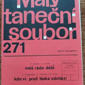 Noty -  malý taneční soubor 271 / 19153237