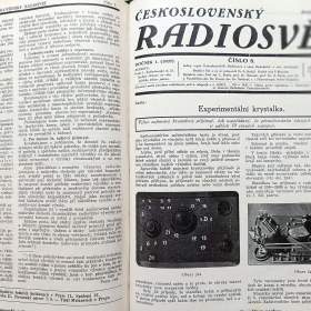 Fotka k inzerátu Časopisy ČESKOSLOVENSKÝ RADIOSVĚT, ročník 1, rok 1927  / 19198057