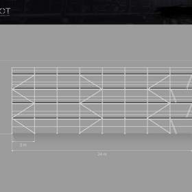 Fotka k inzerátu Nove fasádní lešení PLETTAC scaff 74 ~ 249,60m2 / 19210896