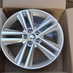 Fotka k inzerátu NOVÉ orig. alu Škoda 7x17 5x100 Rapid, Fabia, O1, RS / 19230631